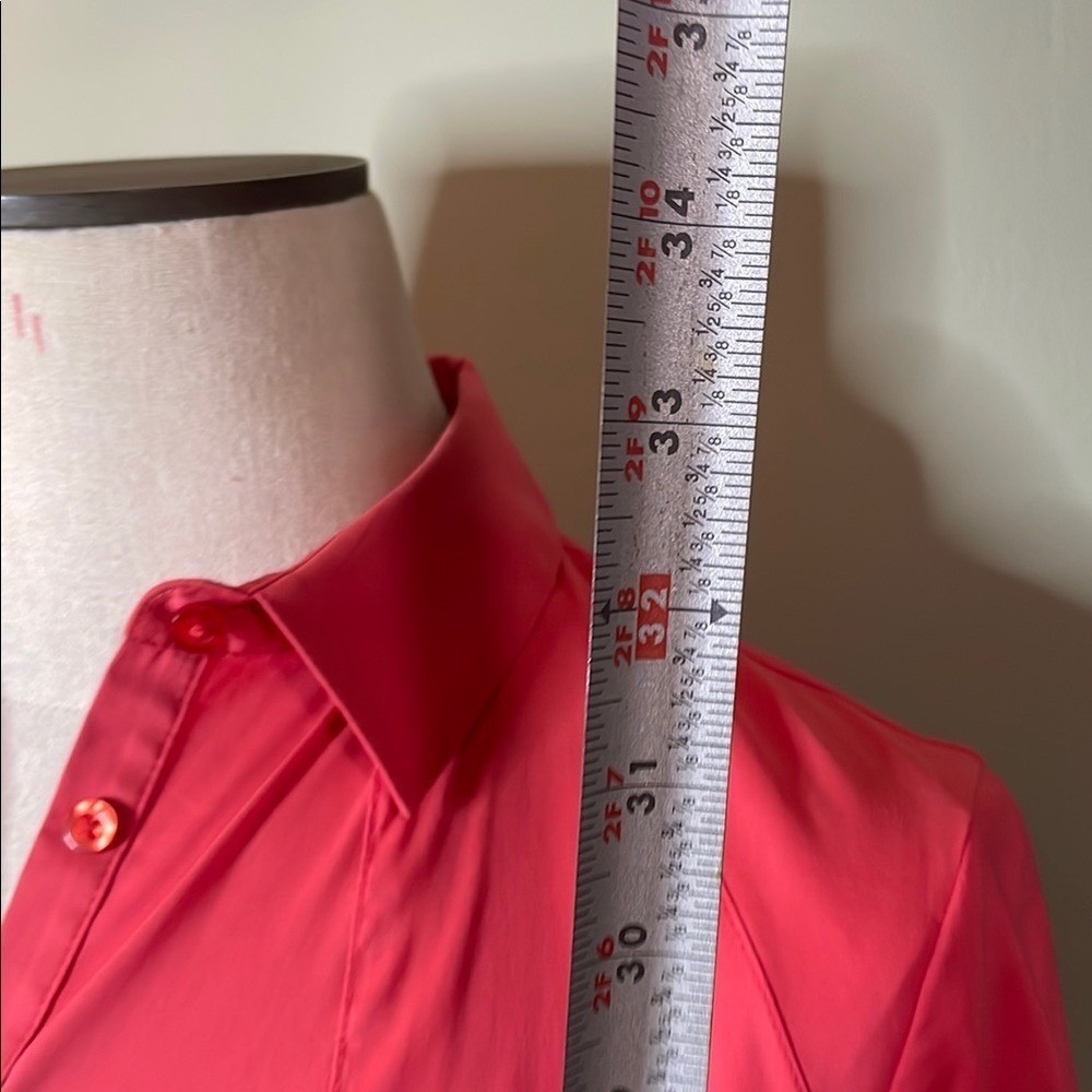 ARMANI EXCHANGE Women's orqnge Shirt Dress - Picture 13 of 13